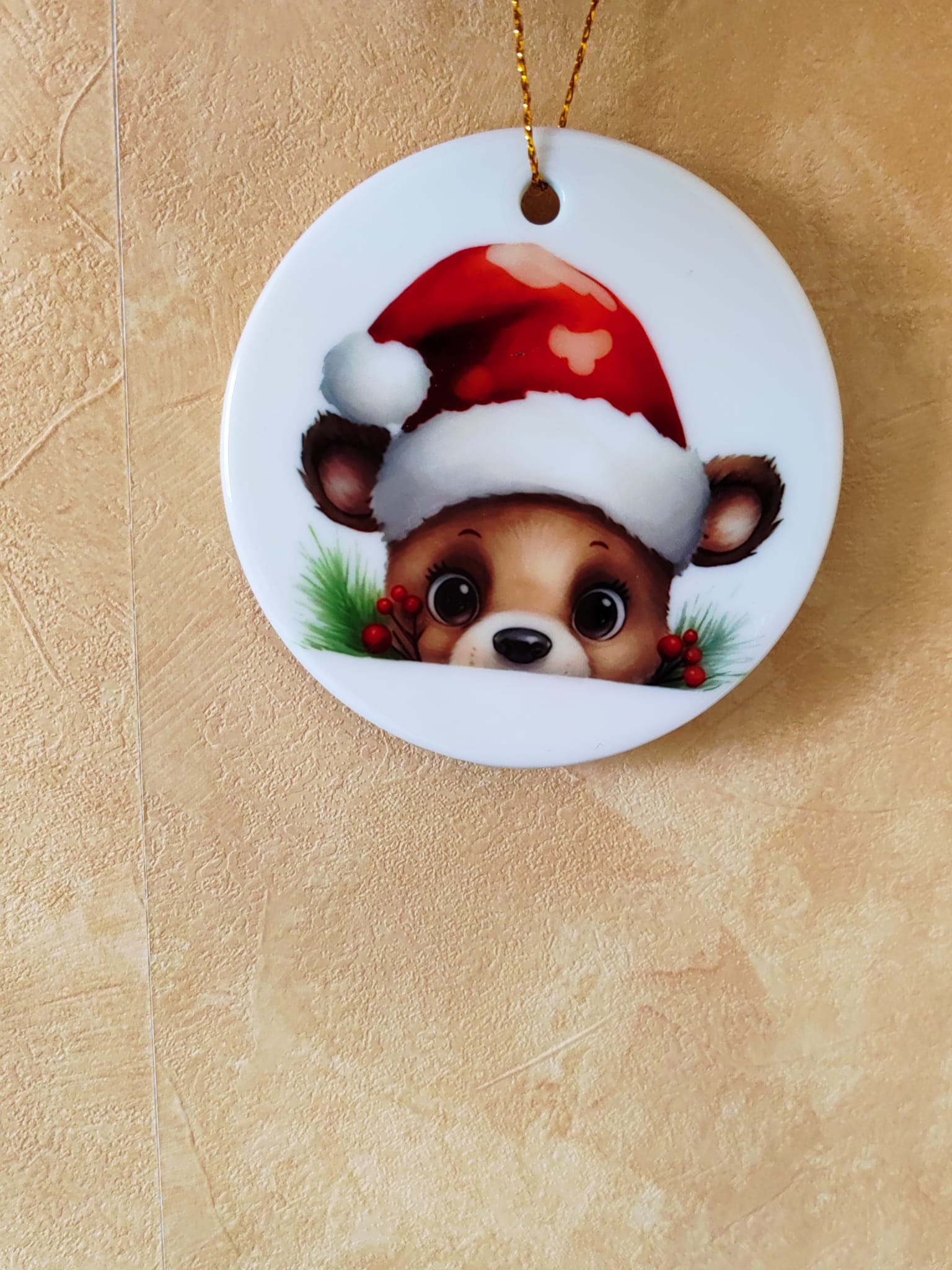 ourson sapin